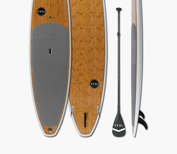 Wooden Kaya with Paddles - Image 3